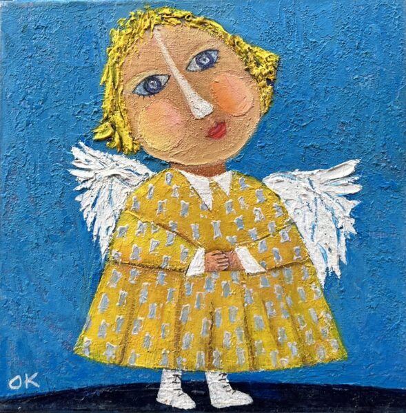 Angel - a painting by Olga Kost