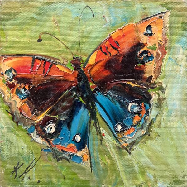 Butterfly - a painting by Karolina Muszyńska