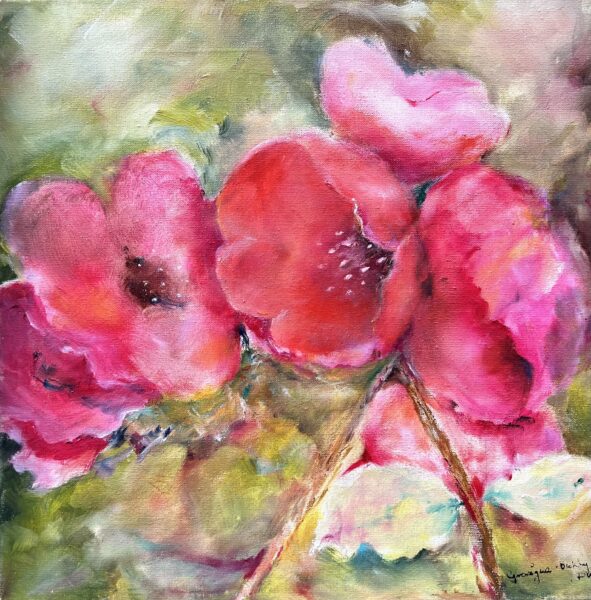 Poppies - a painting by Grażyna Oleksy-Duda