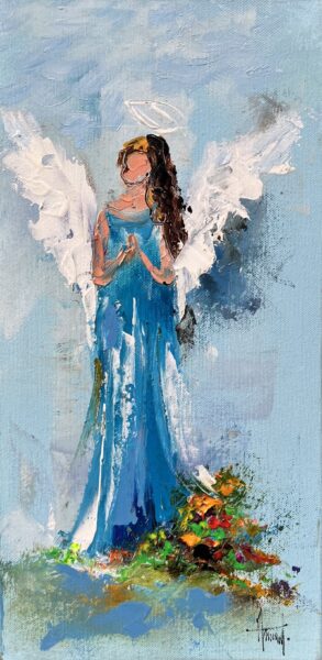 Angel - a painting by Alfred Anioł