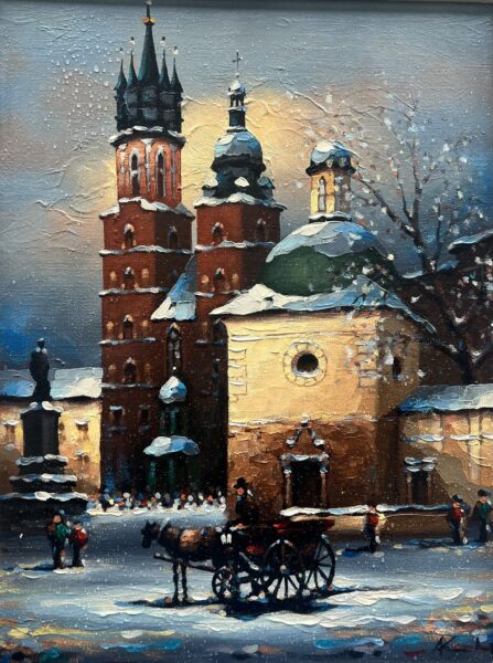 Krakow - a painting by Adam Strumiński