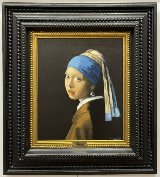 Girl with a Pearl Earring - a painting by Grzegorz Gmachowski