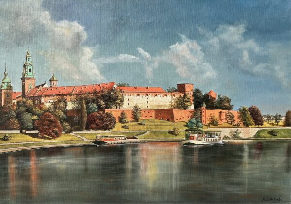 Wawel - a painting by Magdalena Żołnierek