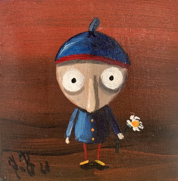 Romantic - a painting by Jarosław Kiełczyński