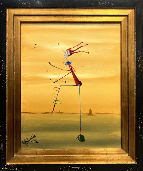 Job - a painting by Jarosław Kiełczyński