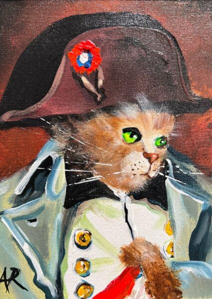 Napoleon - a painting by Adam Rawicz