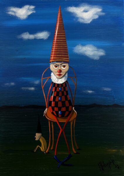 Story - a painting by Jarosław Kiełczyński