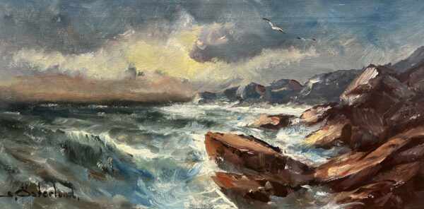 Call to adventure - a painting by European school (XX)