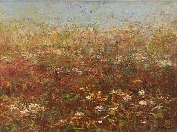 Field in Rust and Bloom - a painting by European school (XX)