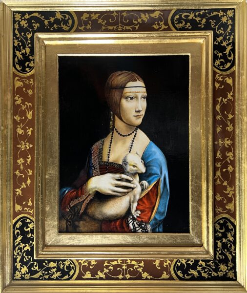 Lady with an Ermine - a painting by Robert Węglarz