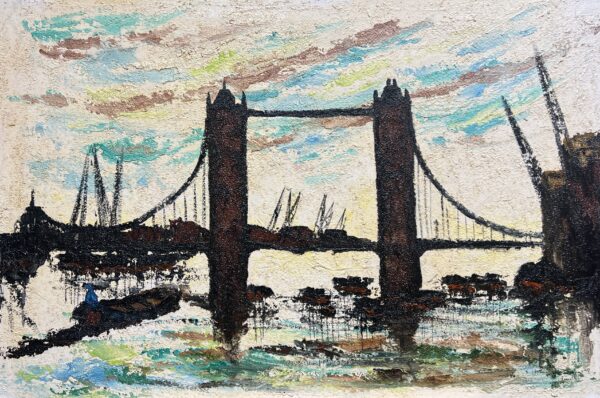 Suspension of Light - a painting by European school (XX)