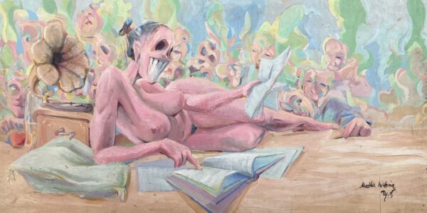 History Mother - a painting by Patryk Tyburkiewicz