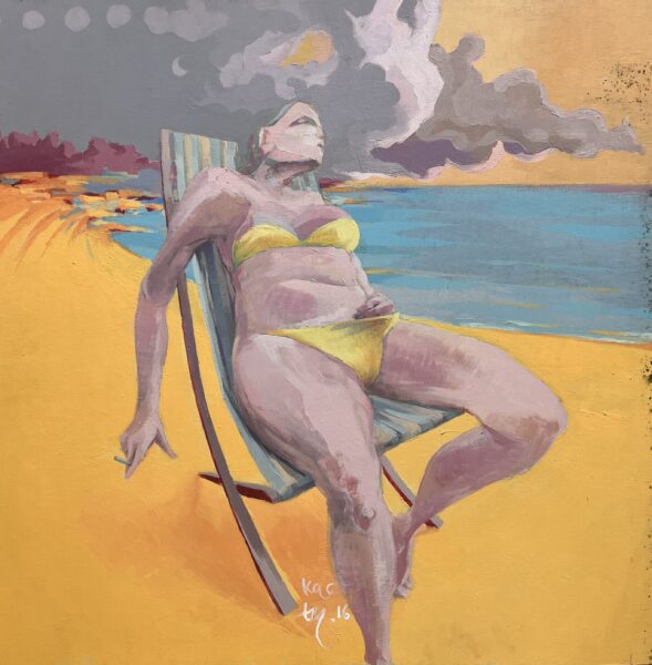 History Mother - a painting by Patryk Tyburkiewicz