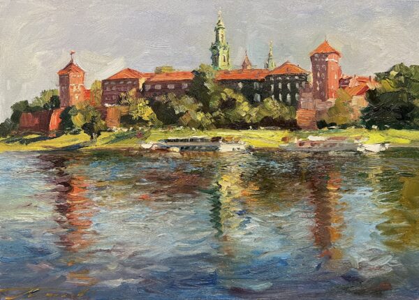 Citadel of Sunlit Echoes - a painting by Jarosław Tarnowski