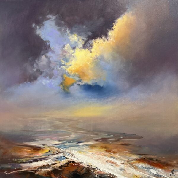 Where the Sky Remembers - a painting by Andrzej Białecki