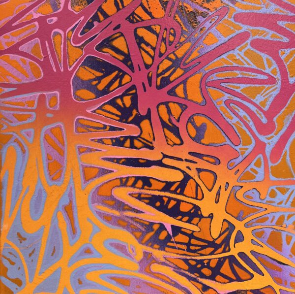 Cathedrals of Motion - a painting by ENE