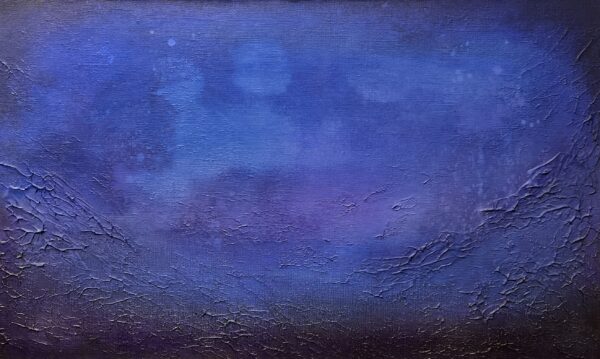 Dreams Beneath the Nebula - a painting by Marta Chudzik