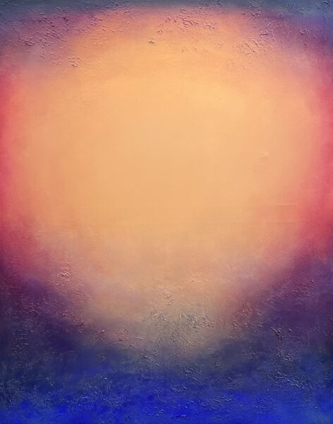 Sunset - a painting by Marta Chudzik