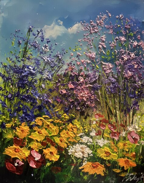 Eternity in Bloom - a painting by Tadeusz Wojtkowski