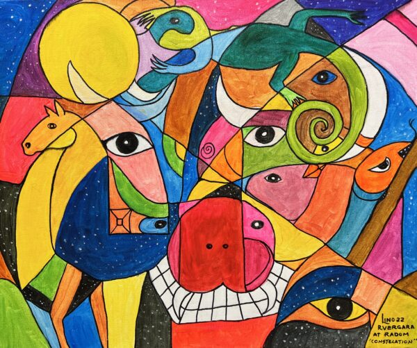 Constelation - a painting by Roberto Vergara Lino