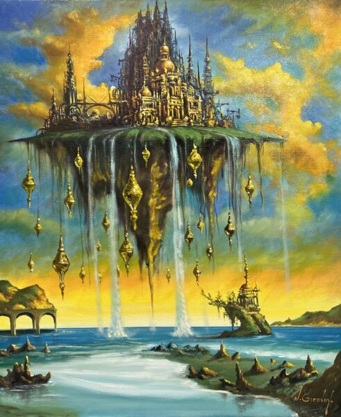 Treasure Island - a painting by Nikolay Gorovoy