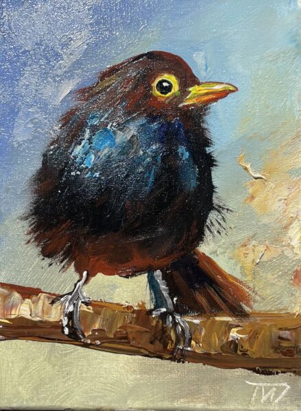 Jaunt of the Morning Star - a painting by Tadeusz Wojtkowski