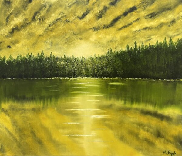 Where Light Becomes Memory - a painting by Marek Rojek