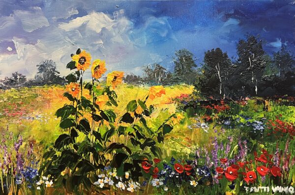 Sunlight Keeps the Secret - a painting by Pentti Vainio