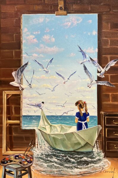 A Fantasy Brought to Life - a painting by Nikolay Gorovoy