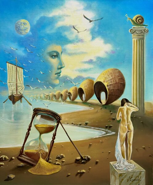 Delayed Time - a painting by Nikolay Gorovoy