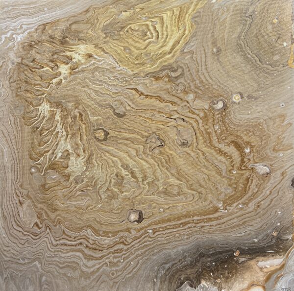 Złoty szept - a painting by Magdalena Ślusarczyk