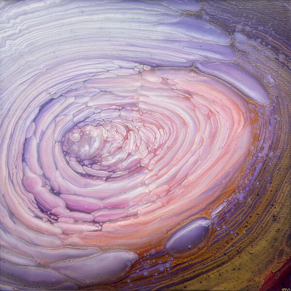 Chmury marzeń - a painting by Magdalena Ślusarczyk