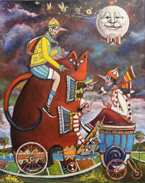 We love surprises - a painting by Artur Płachta