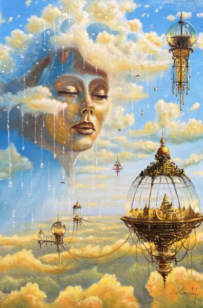 The rain fairy - a painting by Nikolay Gorovoy