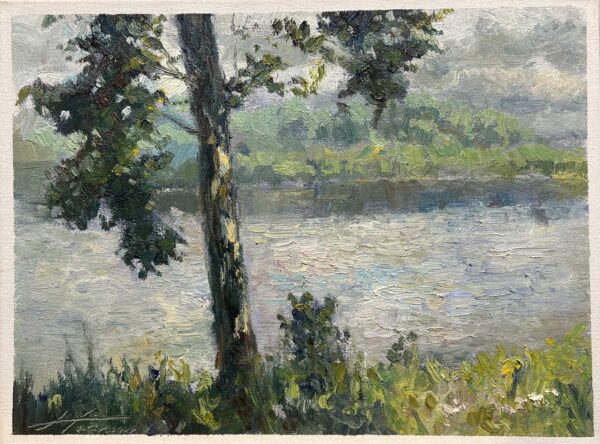 Beneath the Breathless Canopy - a painting by Jarosław Tarnowski