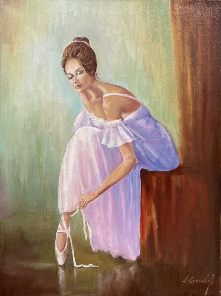 Before the Music Begins - a painting by Nikolay Gorovoy