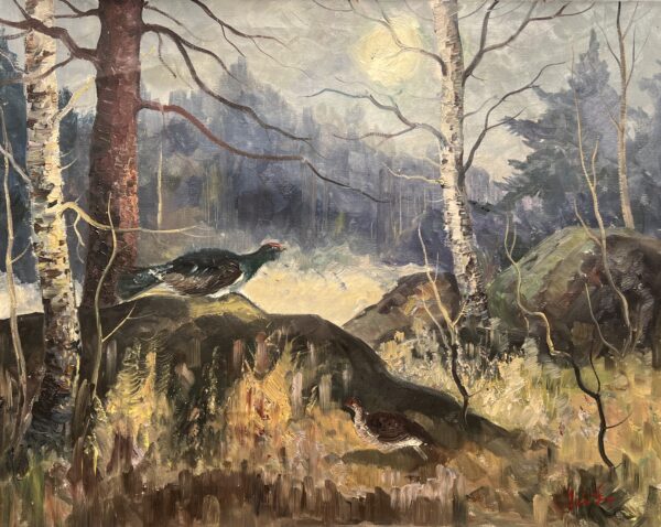 Dawn’s Hidden Accord - a painting by European school (XX)