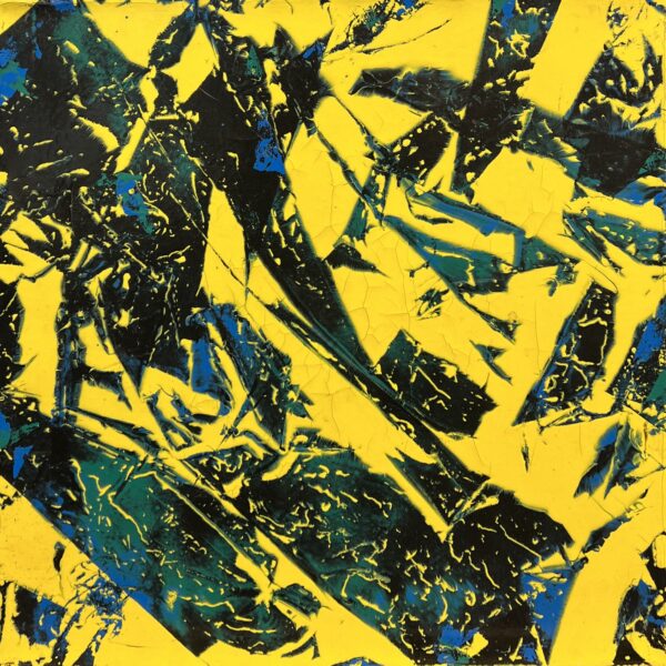 Clash Beneath the Radiant Veil - a painting by Adam Strumiński