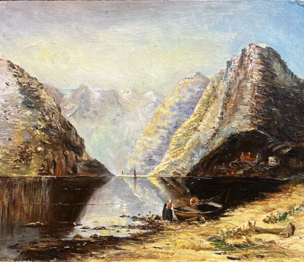 Fiordy - a painting by Zbigniew Cortez Zając