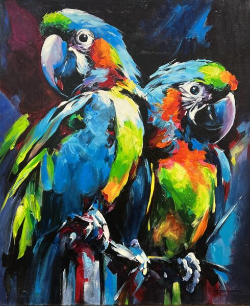 Chromatic Rapture - a painting by Marian Jesień