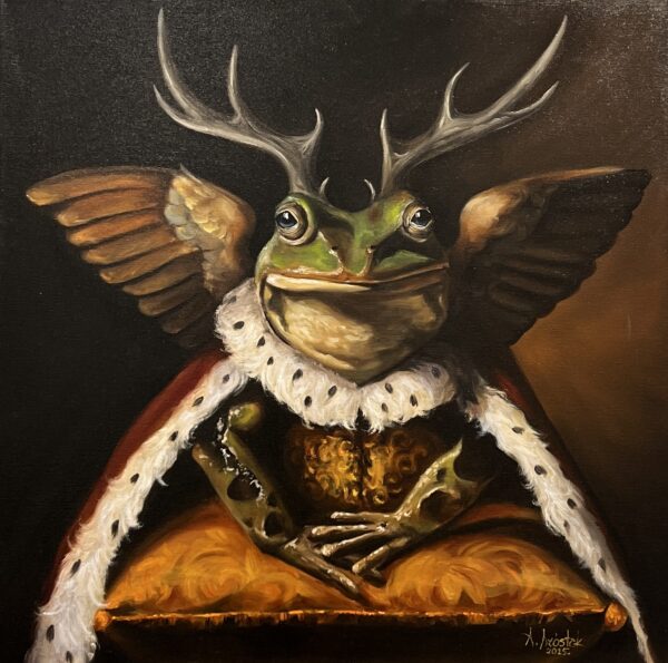 The Ruler of Three Realm - a painting by Anna Szóstak