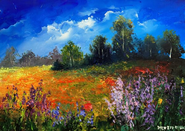 Linger in the Radiance - a painting by Pentti Vainio