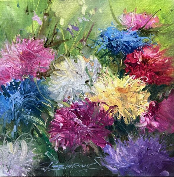Flowers - a painting by Sergiy Tsemrouk