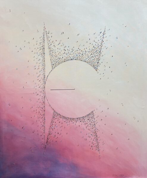 Bo ja nie jestem notmalnym dorosłym - a painting by Filip Łoziński