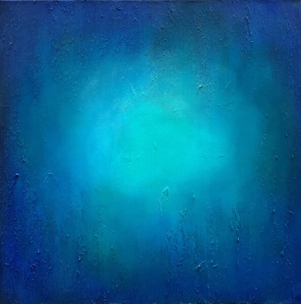 Gdzieś tam jest coś co na nas czeka - a painting by Marta Chudzik