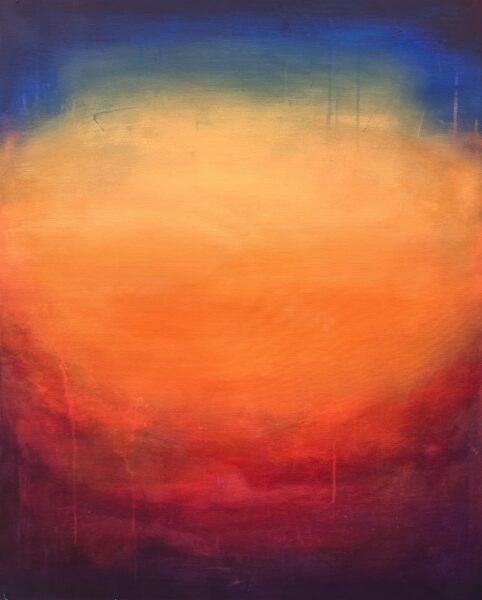 The day after morning - a painting by Marta Chudzik