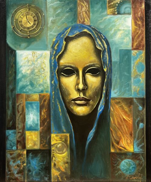 Contemplation - a painting by Nikolay Gorovoy