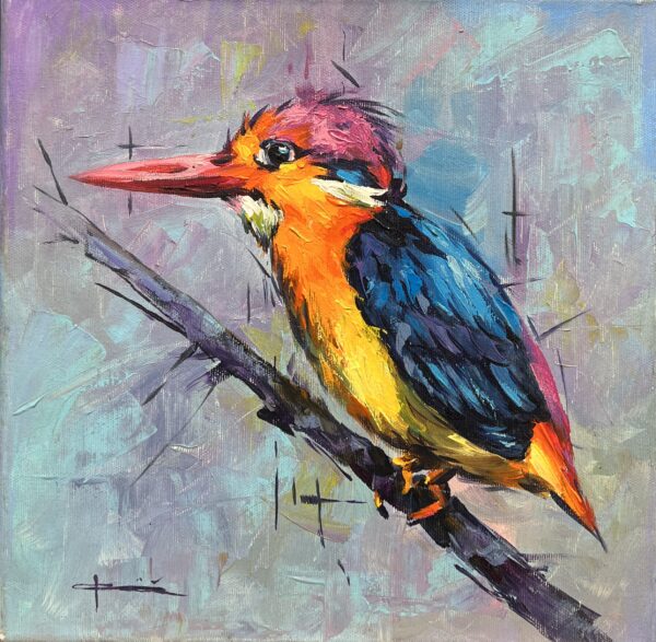 Crown of the Moment - a painting by Marian Jesień