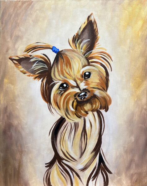 Secrets in the Amber Wind - a painting by Julita Duda