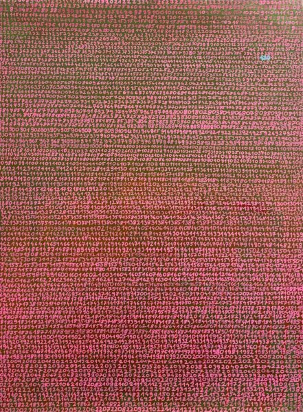 Numerical - a painting by Mateusz Lewandowski